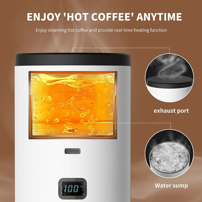 Draagbare elektrische koffiemachine 7800mAh