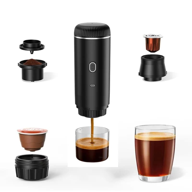 Draagbare espressomachine 20-bar
