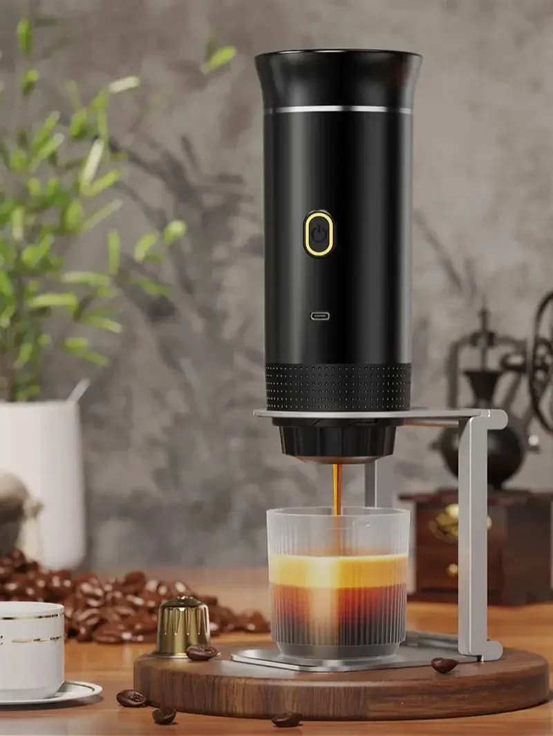Draagbare 3-in-1 espressomachine