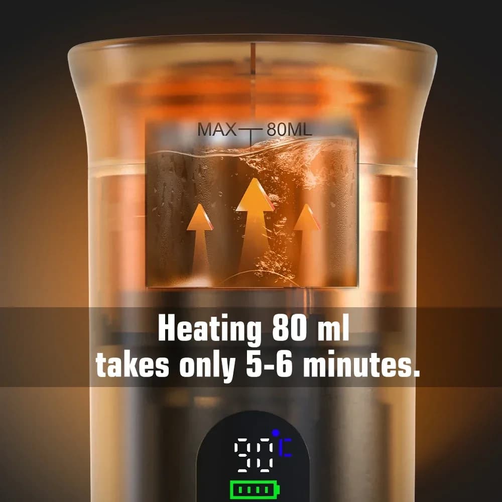 Draagbare 3-in-1 espresso koffiemachine