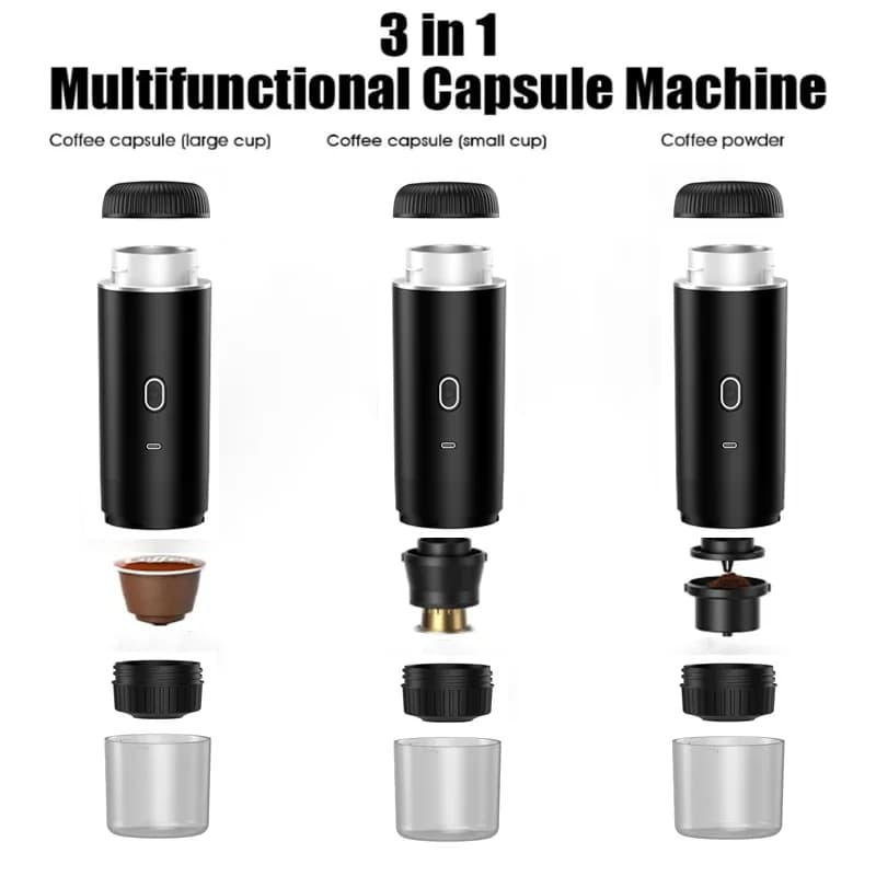 Draagbare espressomachine 20-bar